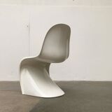 Panton side chairs from the mid-century by Verner Panton for Herman Miller, 1960s.