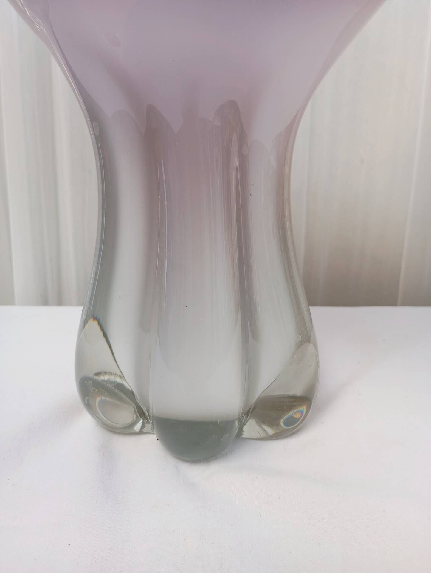 Blown glass vase