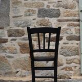Vintage black bistro chair