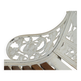 Victorian garden bench 1870 Capucine pattern Coalbrookdale