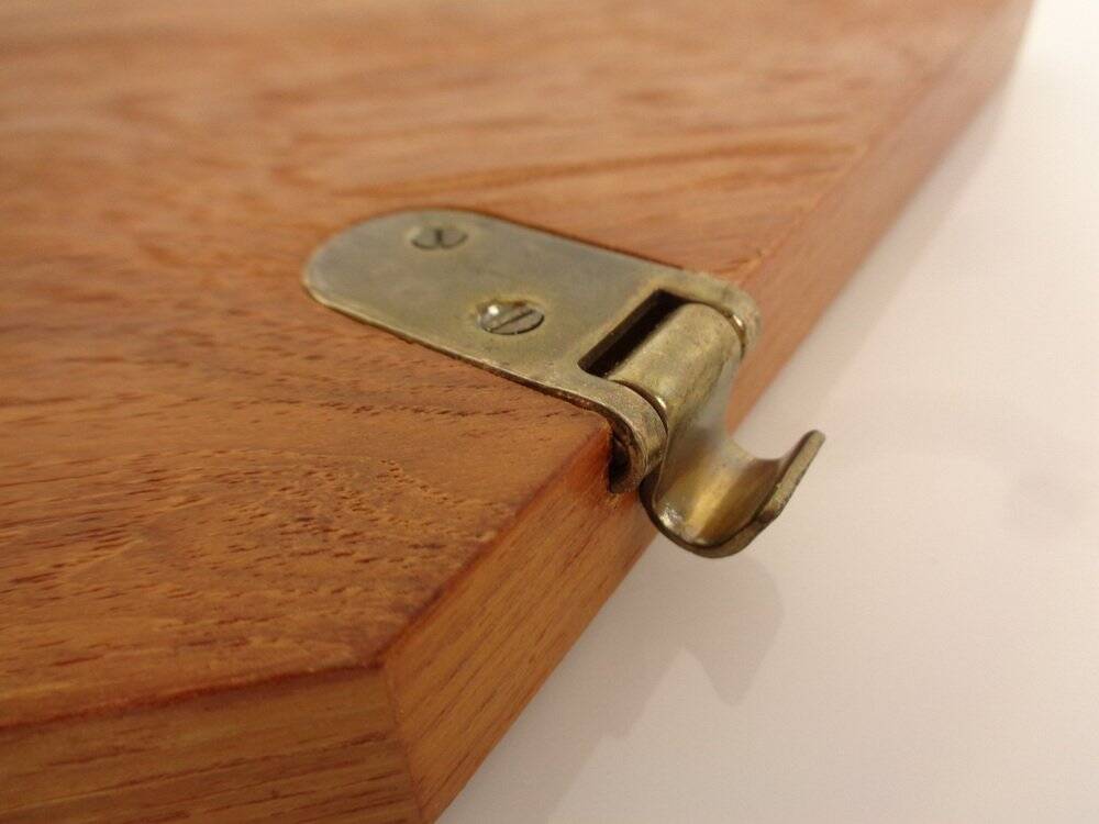 Swedish Teak Corner Shelf by Kajsa and Nils Nisse Strinning for String, 1950s