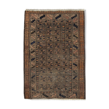 Tapis afghan balouch fait main - 79x118cm