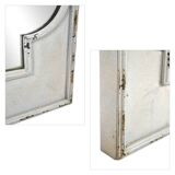 Miroir mural de style oriental en métal