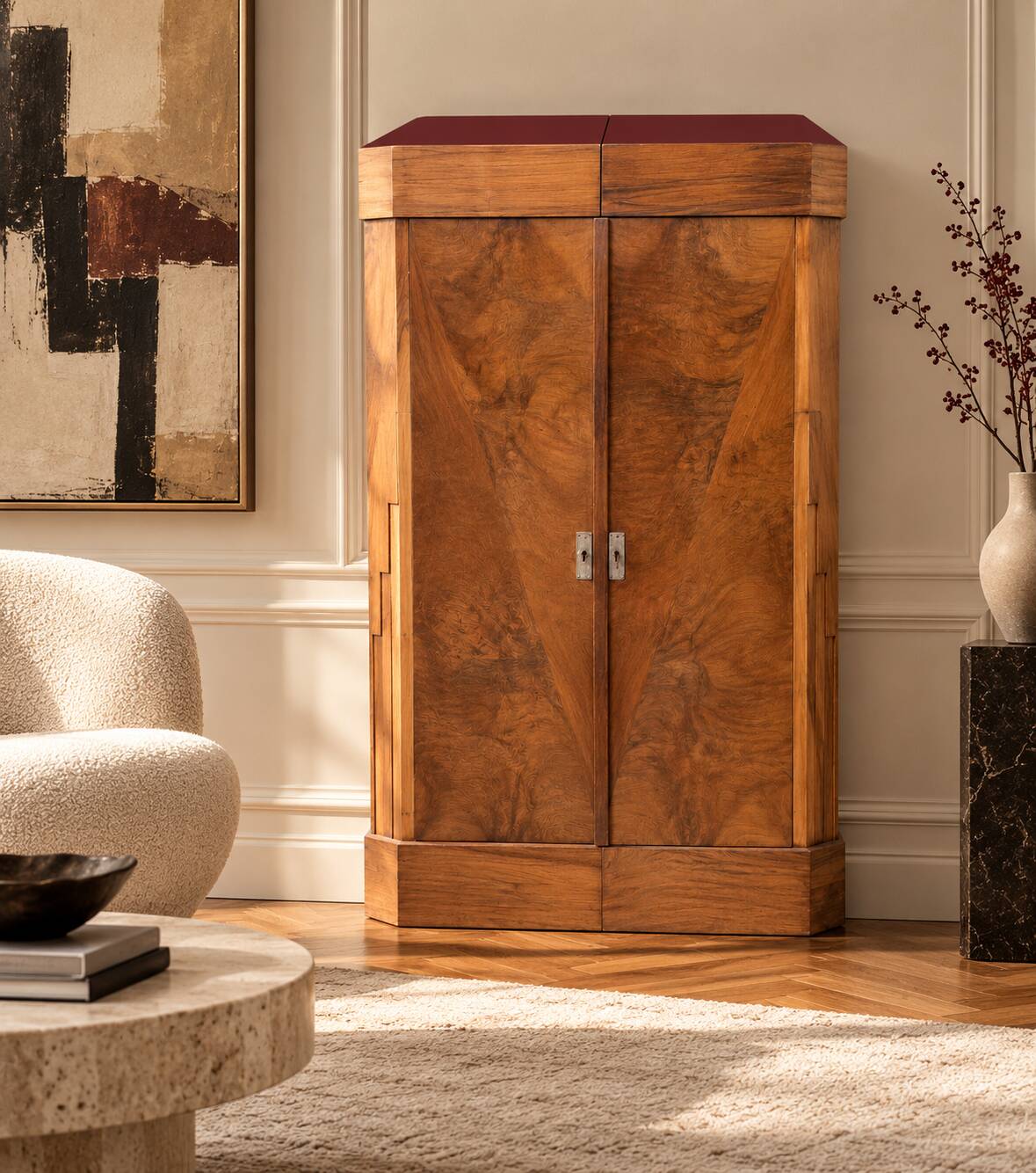 Rare Art Deco bar Prince de Galles – Innovation Paris – 1930s