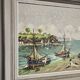 Charles Vaniscotte: oil painting on canvas / port in Brittany
