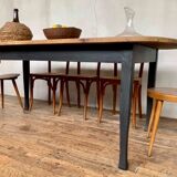 Table de ferme en bois massif