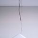 Large pyramid pendant iGuzzini - adjustable height, plexiglass, Italy 1980