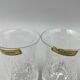 6 GLASSES A THE TURKISH CRISTAL PASBACHE UNDER CUP SPOONFULS JUMBO STAINLESS STEEL 18/8