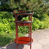 Small pedestal table or side table or telephone table