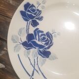Round dish Badonviller model Roses