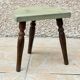 Tabouret en bois tripode vintage
