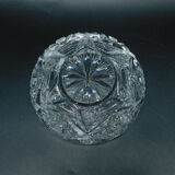 Bohemian crystal ashtray