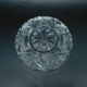 Bohemian crystal ashtray