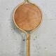 Rattan mirror in the style of Louis Sognot, France, 1950