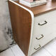 Commode vintage blanche