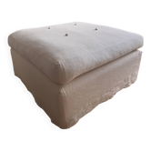 Caravane - Thala pouf - ivory