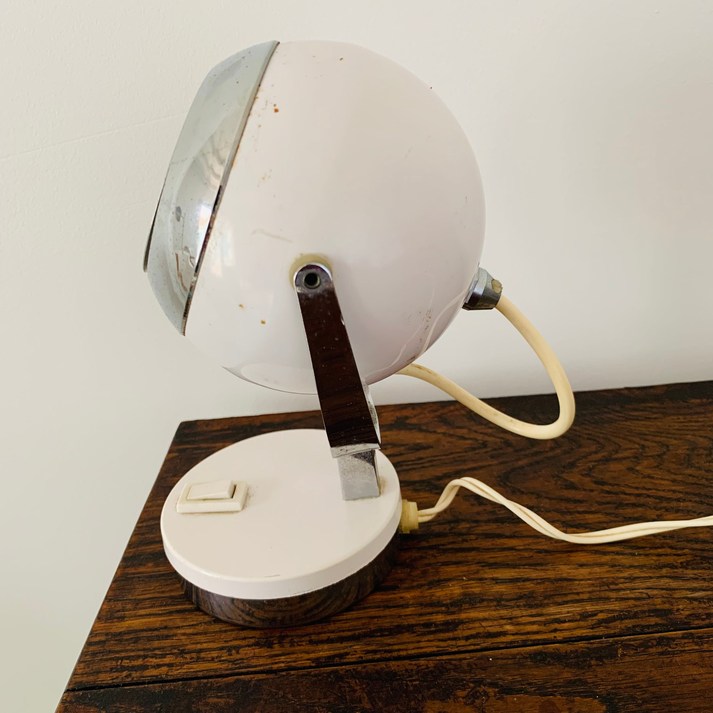Vintage desk lamp space age seventies