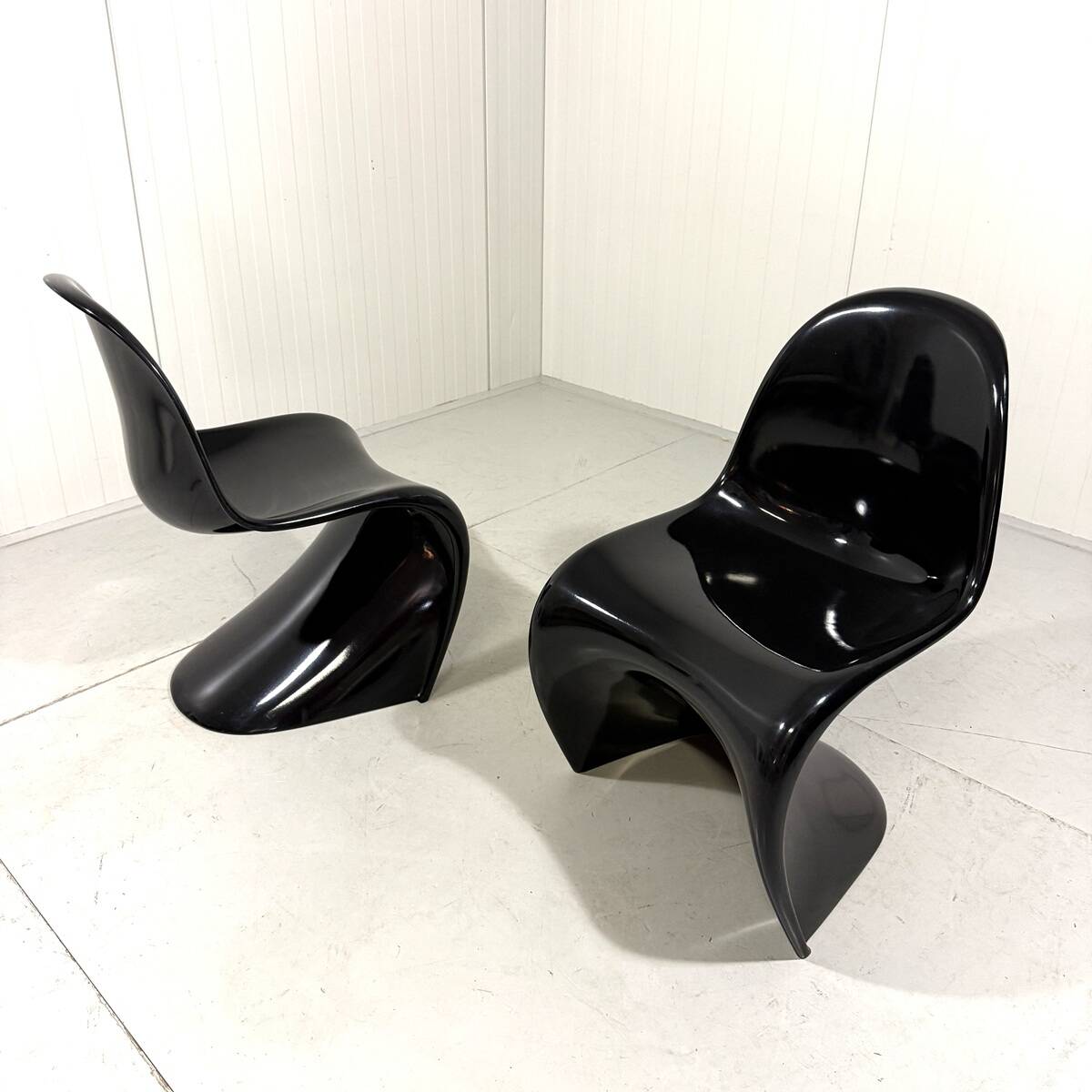 First edition Panton chairs by Verner Panton for Herman Miller 1960’s