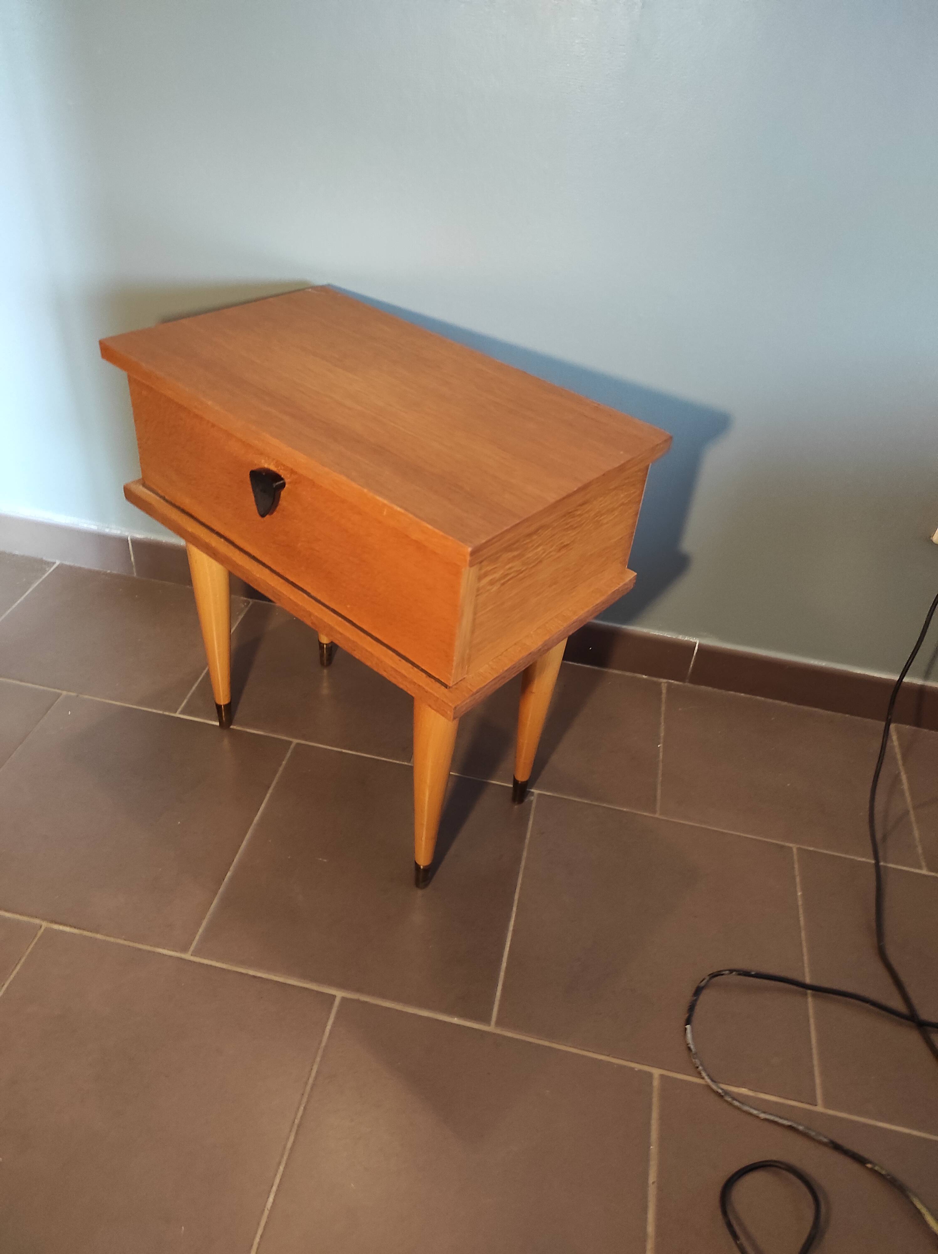 Scandinavian bedside table