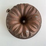 Old copper cake mold
