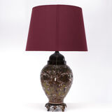 Ceramic and Bronze Table Lamp, 1960s England