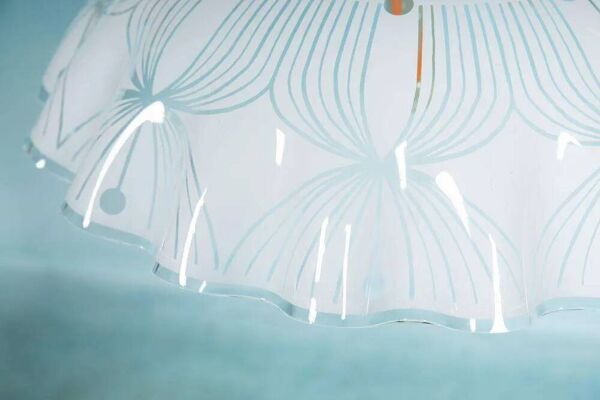 Suspension en verre de l'ère spatiale années 70, suspension en verre vintage Suède