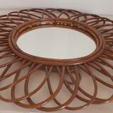 Bamboo sun mirror