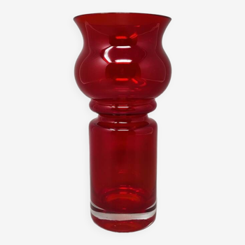 1970s Astonishing Tamara Aladin Vase Tulppaani (#1513) for Riihimaki/Riihimaen Lasi Oy