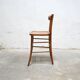 Chaise de bar vintage en bois par les éditions Luterma