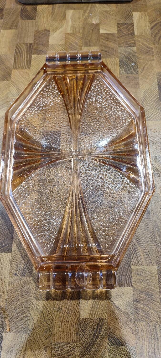 Art Deco Rosaline dish