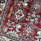 Carpet vintage Chobi Afghan done hand 92 X 116 CM