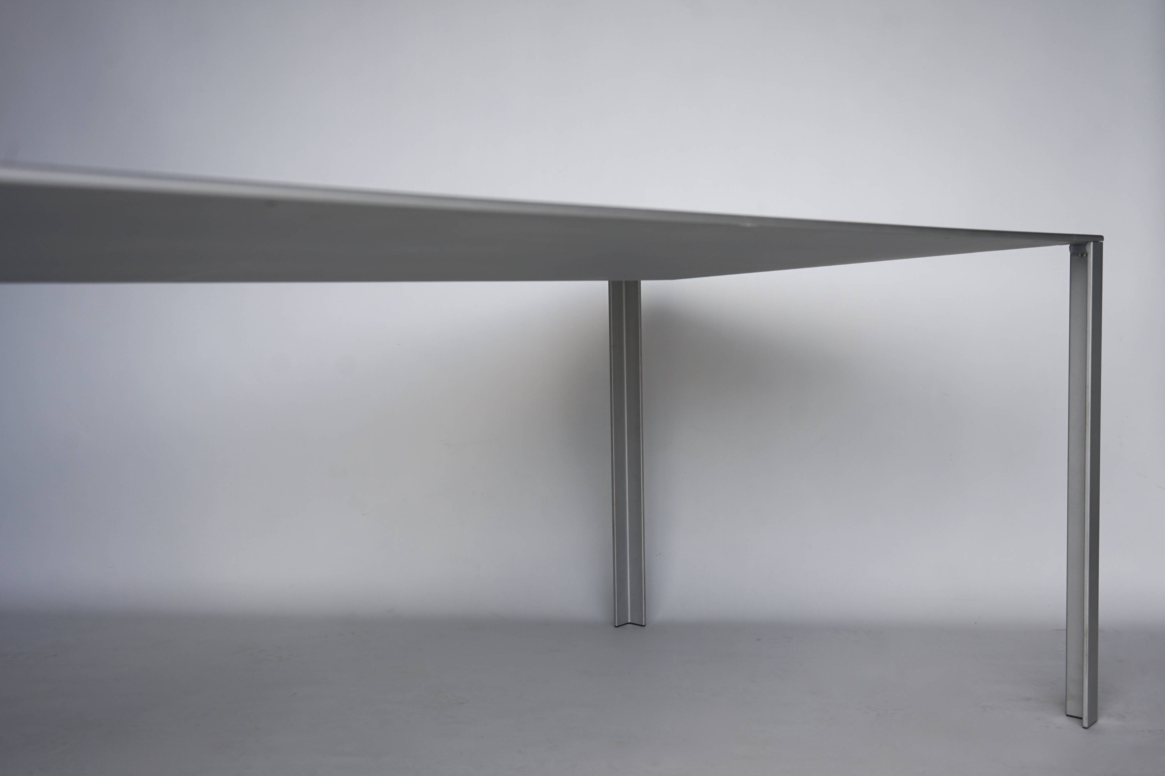 Minimalist table "Less" by Jean Nouvel for Molteni. 1990s.