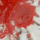 Blown glass soliflore in Murano style
