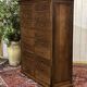 Notary's cabinet with 18 drawers in oak and fir from the early 20th century.