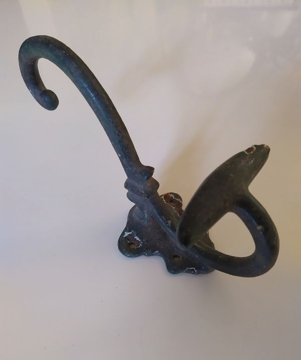 Old cast iron hook