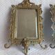 Pair of antique bronze mirrors – Louis XV / Rococo style – 19th century