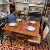 Table basse relevable vintage design 50/60