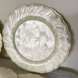 Mother-of-pearl and brass plates