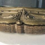 19th Century Repoussé Copper Mirror