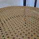 Vintage Thonet Style Dining Chair: Black Bentwood Cane Seat
