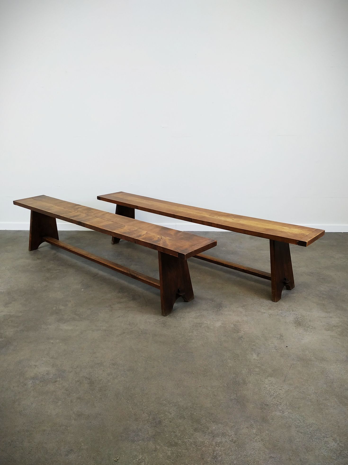 Pair of farm benches 200 cm
