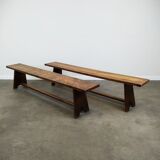 Pair of farm benches 200 cm