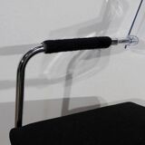 Office chair in chromed metal – xxth