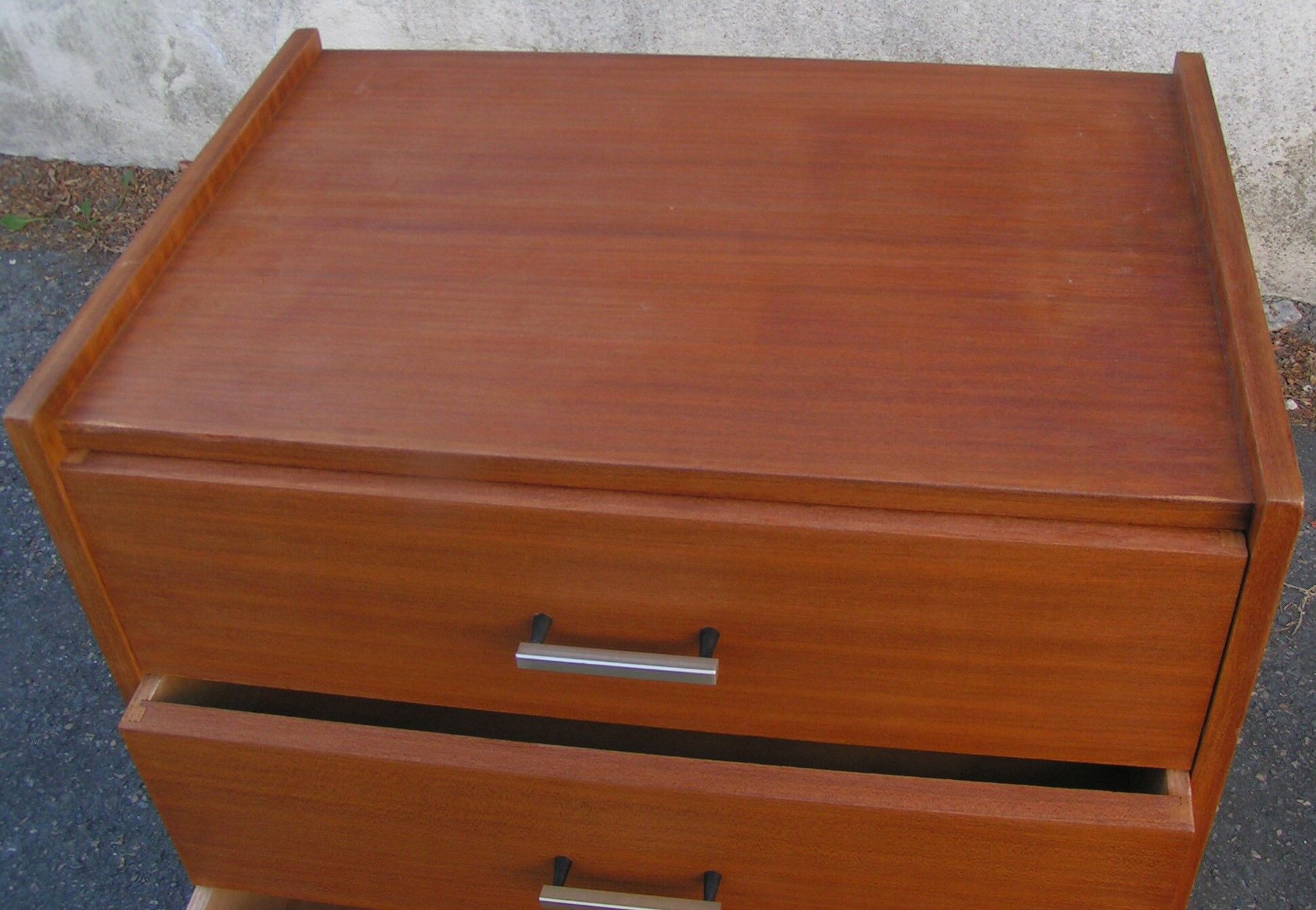 Wardrobe oak 5 drawers 60s