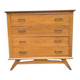 1960 compass foot chest of drawers