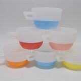 Set of 6 vintage cups