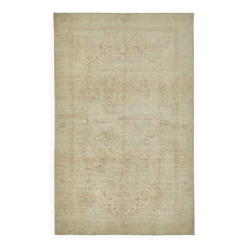 Tapis vintage anatolien turc 136 cm x 210 cm