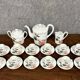 limited edition tea set in Limoges porcelain