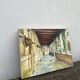 Old oil painting on canvas