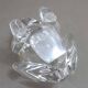 Crystal Frog Ashtray